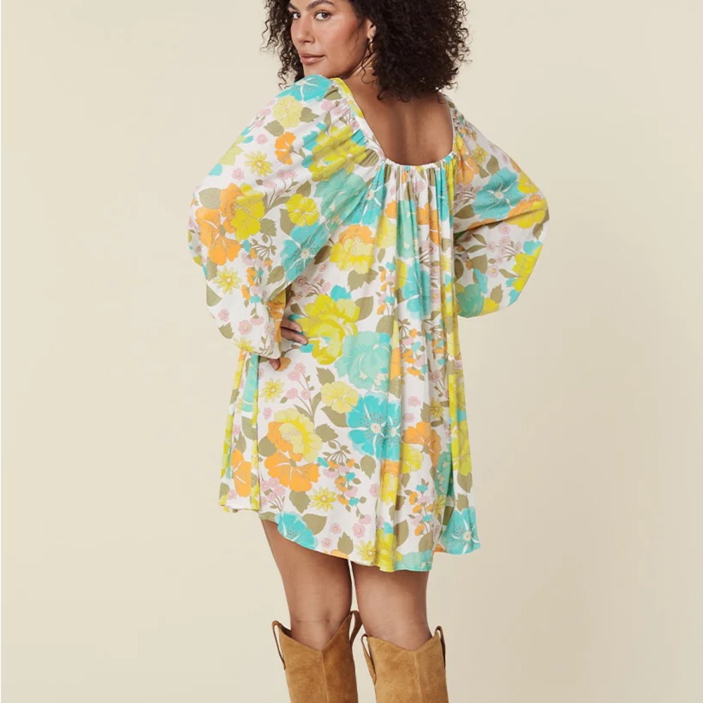 Spell Lemonade Mini Dress - Picture 3 of 10